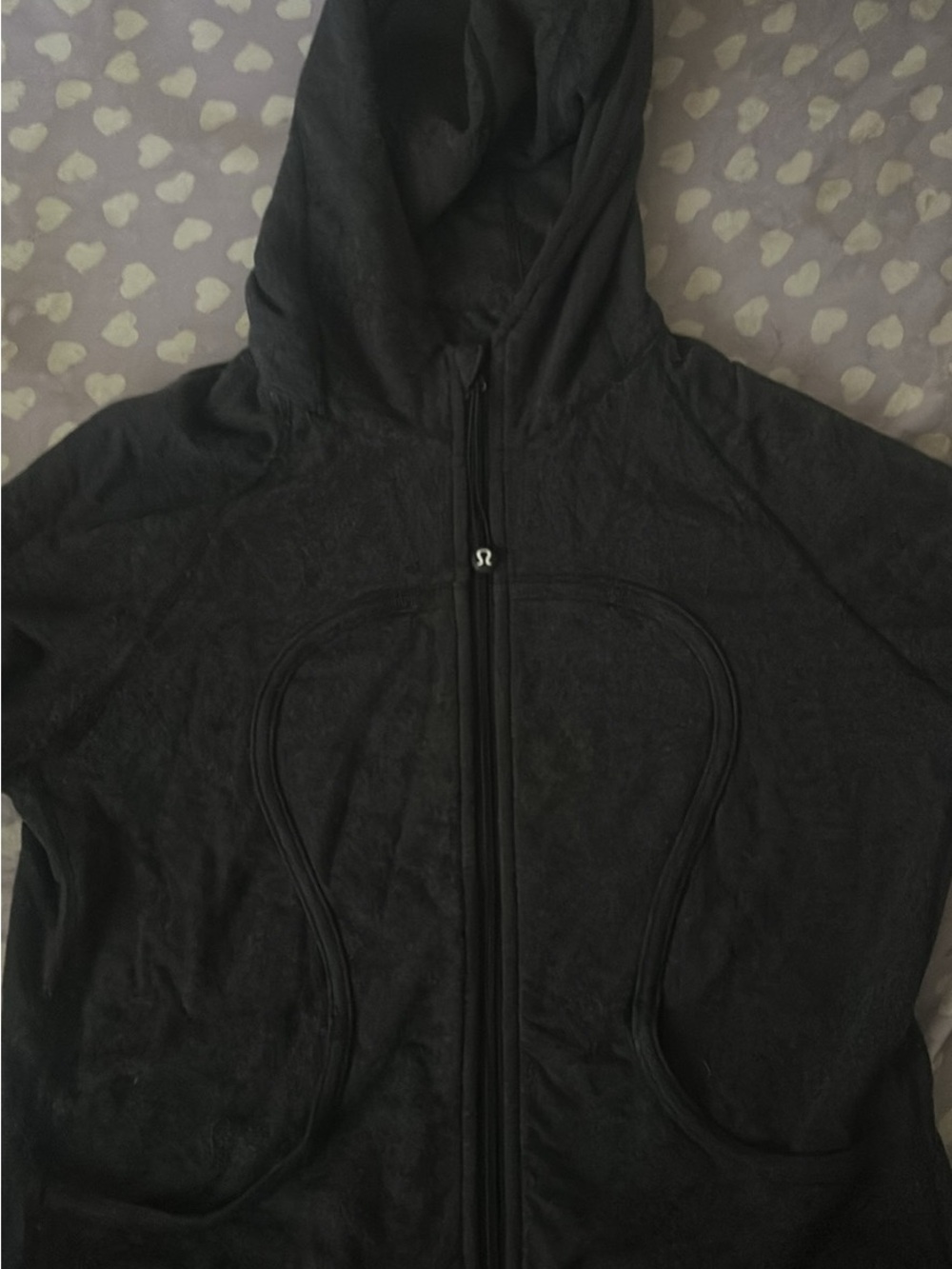 Vintage lululemon Black Full-Zip Hooded Jacket